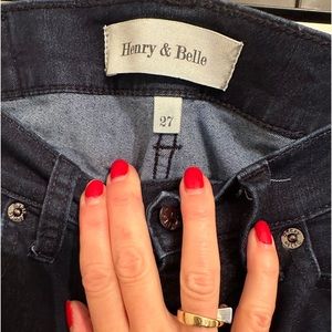 Harry and Belle barely worn jeans